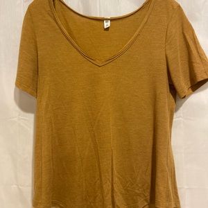 BP dark yellow shirt